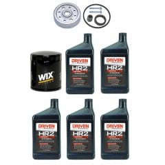 Driven Racing Oil Oil Change Kit HR2 High Zinc Conventional 10W-30 With Adapter Chevrolet C10 1960-1987
