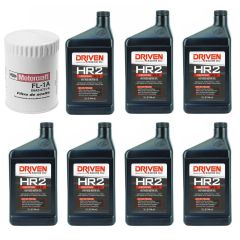 Driven Racing Oil Oil Change Kit HR2 Conventional 10W-30 High Zinc 6-Cylinder Bronco 1966-1977