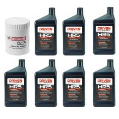 Driven Racing Oil Oil Change Kit HR5 High Zinc Conventional 10W-40 6-Cylinder Bronco 1966-1977