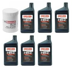 Driven Racing Oil High Zinc Oil Change Kit HR2 Conventional 10W-30 Bronco V8 1966-1977