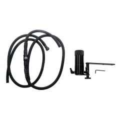 UPR Oil Catch Can Single Valve Black With Pro-Series Check Valve Focus RS 2016-2018