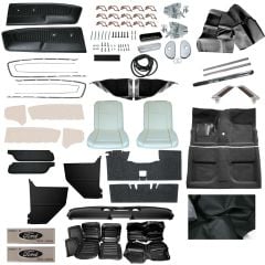Pony Interior Conversion Kit Basic With Supreme Interior Kit 1966 Mustang