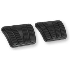Lokar E-Brake Pedal Pad Set Black Finish Chevrolet C10 1967-1972