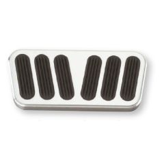 Lokar Automatic Brake Pedal Pad With Brushed Finish Chevrolet C10 1973-1975