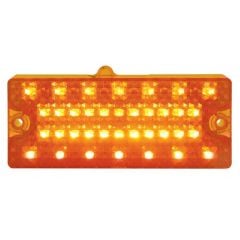 LED Parking Light Assembly Amber w/ Amber Lens Driver Side Chevy C10 69-70