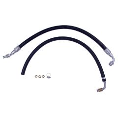 Borgeson Power Steering Hose Kit For Connecting Saginaw Pump To Borgeson Conversion Gearbox Mustang V8 1971-1973