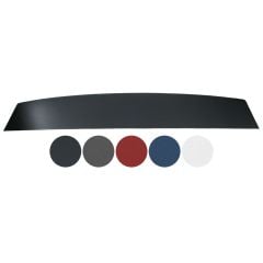 TMI Package Tray Without Speaker Holes Carbon Fiber Style Vinyl Coupe Mustang 1965-1968