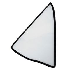 Quarter Window Glass Clear Passenger Side Coupe Mustang 1967-1968