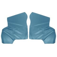 Distinctive Industries Quarter Trim Panel Upholstery Convertible Mustang 65-68 Light Blue (66-68 Correct) Pair