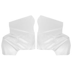 Distinctive Industries Quarter Trim Panel Upholstery Convertible Mustang 65-68 White Pair