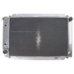 Radiator 4-Row Aluminum Polished Mustang 1979-1993