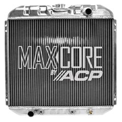 CJ Classics Radiator MaxCore Performance 2-Row Aluminum Type 340 OE-Style Mustang 6-Cylinder 1967-1968/ W/O A/C 6-Cylinder 1969-1970