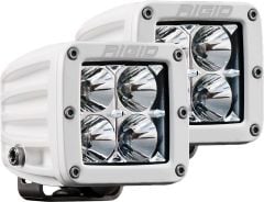 Rigid Industries WHITE D-SERIES PRO FLOOD SM/2