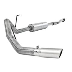 MBRP Cat-Back Exhaust System Single Side Exit Aluminized 3" With 3-1/2" Tip F-150 5.0L 2011-2014