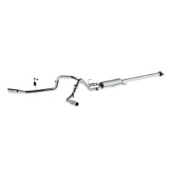 MBRP Cat-Back Exhaust System 3" To Dual 2-1/2" Split Side Exit Aluminized Series EcoBoost 2.7L/3.5L F-150 2015-2020