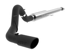 MBRP Cat-Back Exhaust System 4" Single Side Exit Black Series EcoBoost 2.7L/ 3.5L F-150 2015-2020