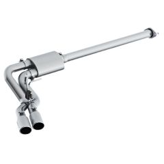 MBRP Cat-Back Exhaust System Race Series 3" T304 Stainless Steel Single Side Dual Exit F-150 2015-2020