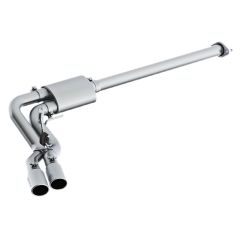 MBRP Cat-Back Exhaust System Race Series 3" T409 Stainless Steel Single Side Dual Exit F-150 2015-2020