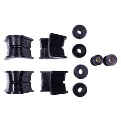 Prothane Front Suspension Bushing Kit Polyurethane Black With 2 Degree Offset C-Bushings Bronco 1966-1979