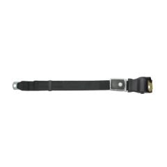 CJ Classics Seat Belt Retractable Deluxe Concours Black Mustang All 1968-1969/ Convertible 1970