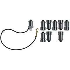 CJ Classics Instrument Panel Bulb Set LED Blue Mustang 1965