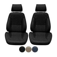 Distinctive Industries Front Bucket Seat Touring II Pair Deluxe 1968 Mustang