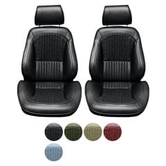 Distinctive Industries Front Bucket Seat Touring II Pair Standard 1969 Mustang
