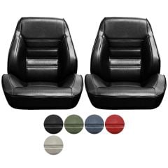 Distinctive Industries Front Bucket Seat Touring II Pair Standard 1970 Mustang