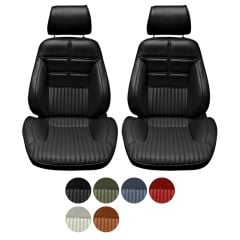 Distinctive Industries Front Bucket Seat Touring II Pair Deluxe 1970 Mustang