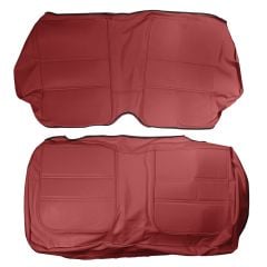 Procar Upholstery Rear Seat Red Vinyl Elite Series Coupe Mustang 1965-1967