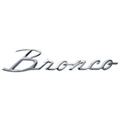 Bronco Script Sign