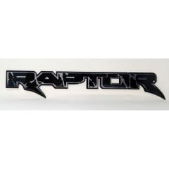 Raptor Logo Metal Sign