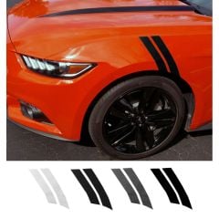 Graphic Express Fender Hash Mark Stripe Kit Mustang 2015-2017