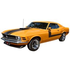 Graphic Express Stripe Kit Grabber Style Mustang 302 Matte Black 1970