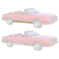 Graphic Express Lower Stripe Kit Predator Cobra Mustang GT 302 R 1983-1986