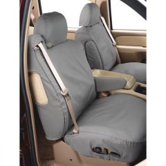 Covercraft Front Seat Cover SeatSaver Polycotton Gray Pair For Bucket Seats F-150 2015-2017