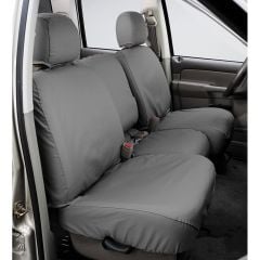 Covercraft Front Seat Cover SeatSaver Polycotton For 40/20/40 Bench Seat With Fold Down Console Without Lid F-150 2015-2017