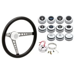 GT Performance GT3 Retro Steering Wheel Kit Mustang 65-66 Foam 15”