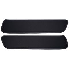 Distinctive Industries Sun Visors Black Pair Bronco 1966