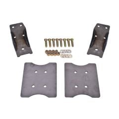 BMR Lower Torque Box Reinforcement Plate Kit Mustang 1979-2004