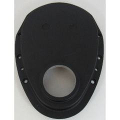 CJ Classic Trucks Timing Chain Cover Aluminum Black Chevy Small Block