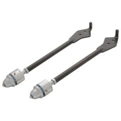 Total Control Products Adjustable Strut Rod With Pivot Joint Pair Mustang 1965-1966