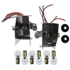 Scott Drake Taillight Insert 3 Bulb Pair Mustang 1965-1966