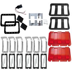 Sequential LED Taillight Kit Mustang 1968