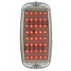 LED Taillight Assembly With Clear Lens For Fleetside Bed Chevrolet C10 1960-1966