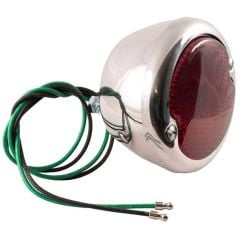 Taillight Housing Driver Side Stainless Steel F-100 1948-1952