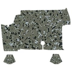 ACC Carpets Trunk Mat Spattered Burtex Convertible Mustang 1965-1968
