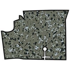 ACC Carpets Trunk Mat Spattered Burtex Convertible 1970 Mustang