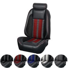 TMI Upholstery Sport R500 Series Seat With Seat Foam Lo-Back Black Mustang 1999-2004