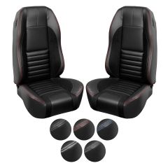 TMI Upholstery Sport R Series Seat With Seat Foam Mustang 1990-1991
